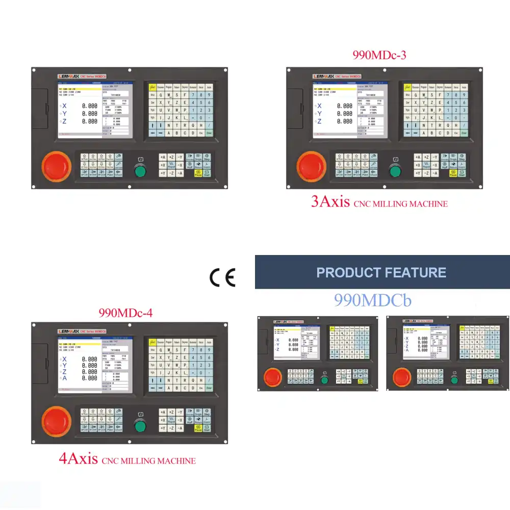Cnc Milling Machine - 990MDC-3 CNC Milling Controller for CNC