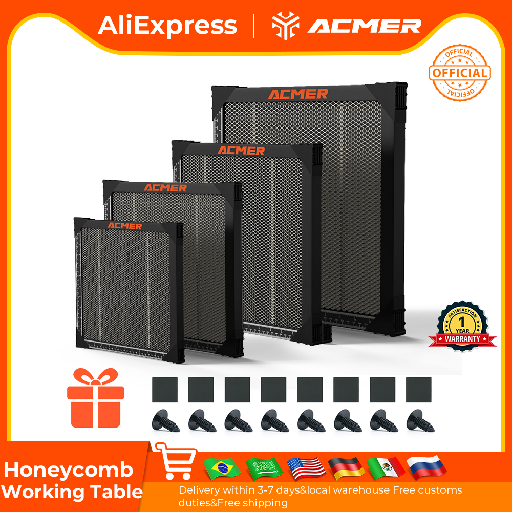Honeycomb Laser Bed - ACMER Laser Cutting Honeycomb Working Table