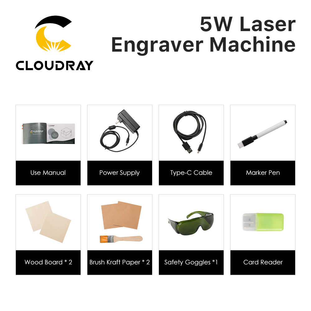 Laser Marking Machine - Cloudray Laser Engraver BM1 Mark Printer