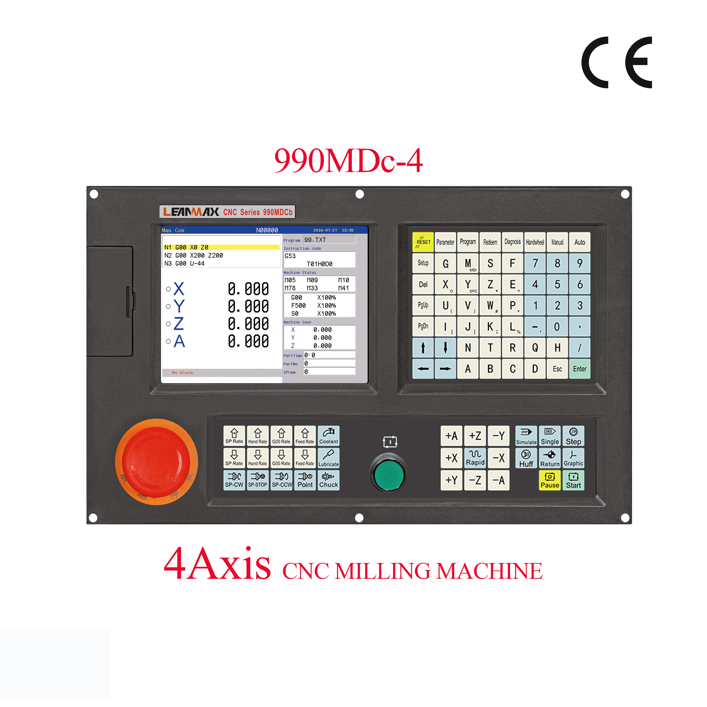 990MDC-3 CNC Milling Controlle – Cnc Milling Machine recenzja i cena