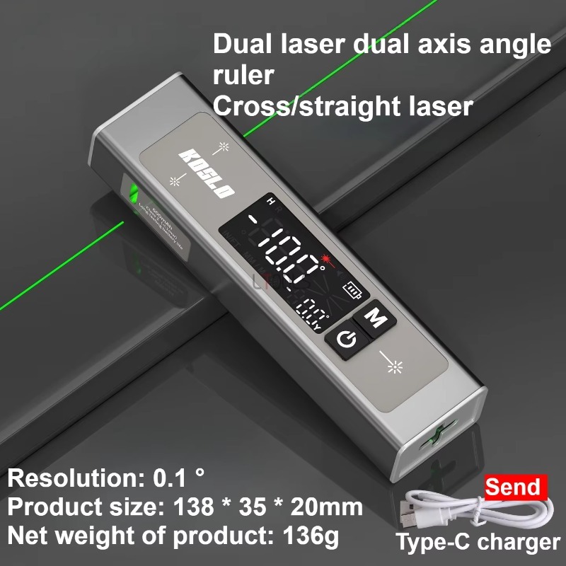 Dual Laser Digital Inclinomete – Industrial Laser Alignment Tool recenzja i cena