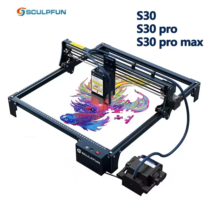 SCULPFUN S30 pro max S30 PRO S – Laser Marking Machine recenzja i cena