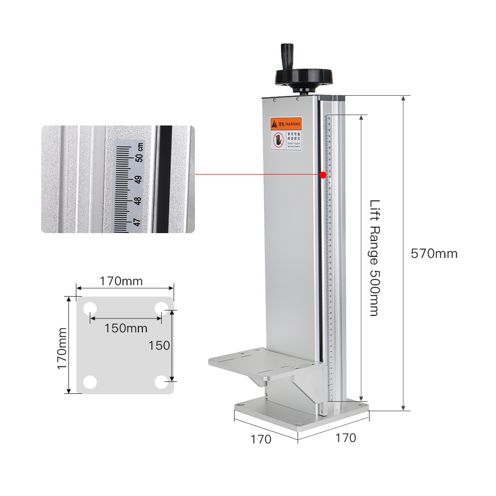 WaveTopSign 500mm Z-Axis Lifti – Laser Marking Machine recenzja i cena