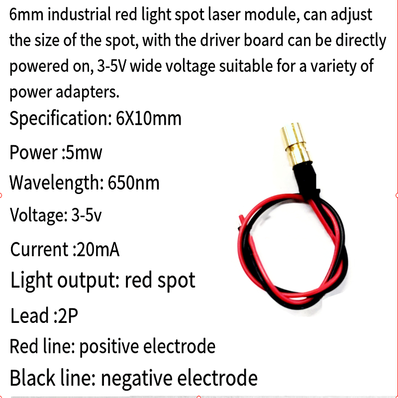 6mm industrial laser module Re – Industrial Laser Light recenzja i cena