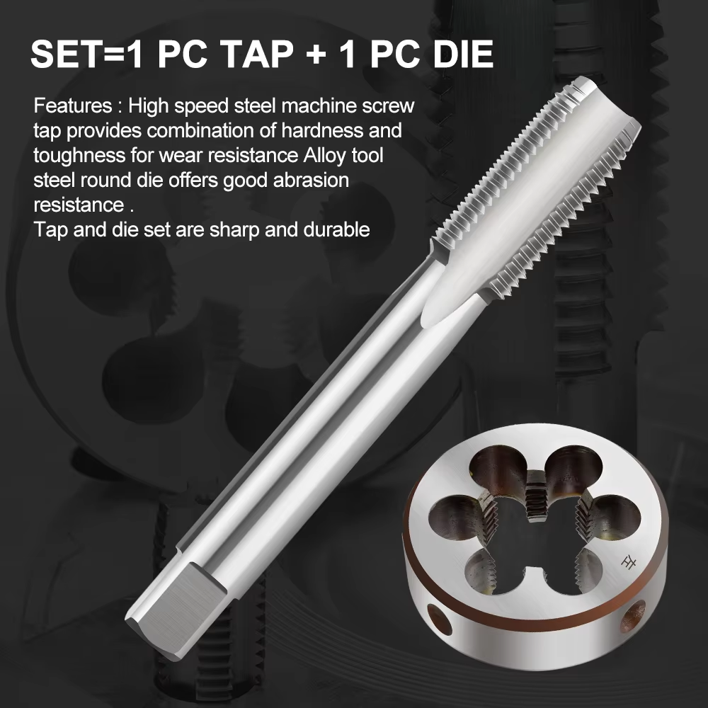 2pcs Left Tap Turn Tap and Die – Cnc Router Bit recenzja i cena