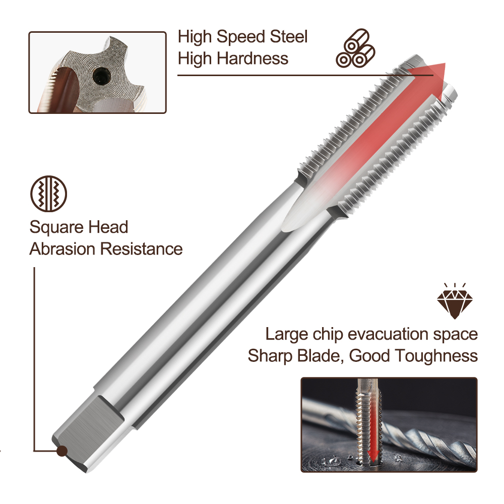 2pcs Left Tap Turn Tap and Die – Cnc Router Bit recenzja i cena