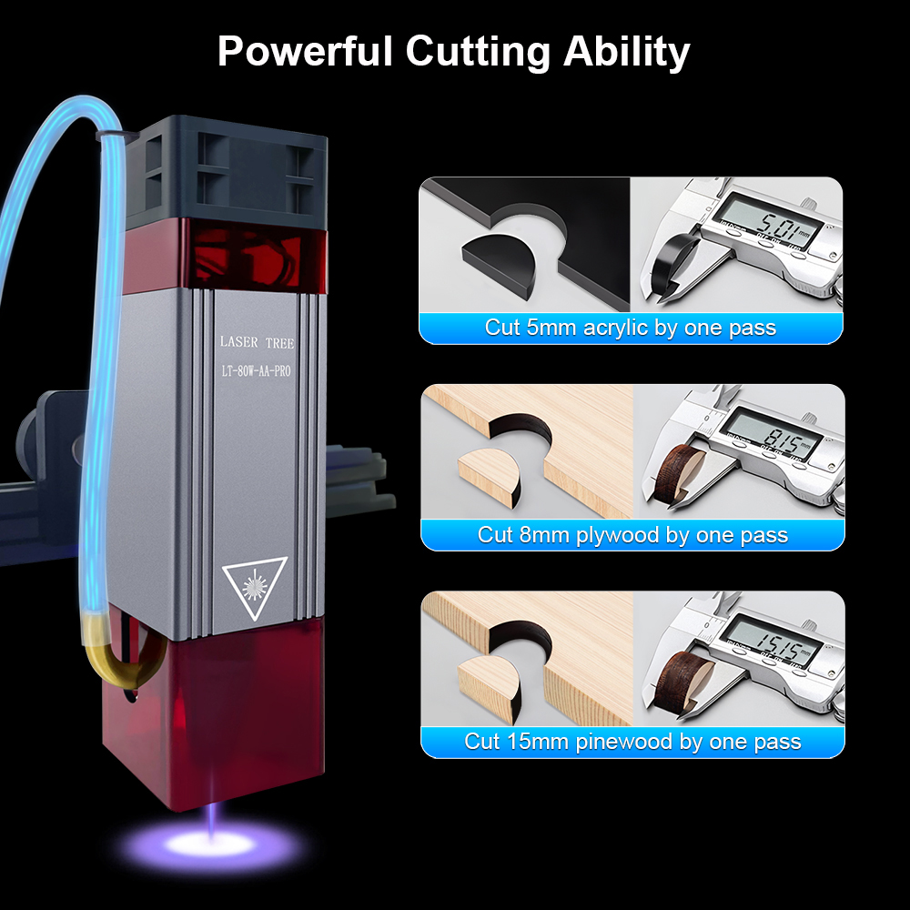 LASER TREE 5W 10W Optical Powe – Metal Laser Cutter Head recenzja i cena