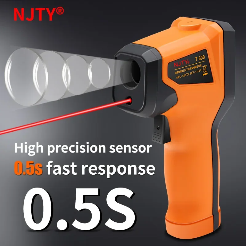 T400 T600 Digital Infrared The – Industrial Laser Thermometer Gun recenzja i cena