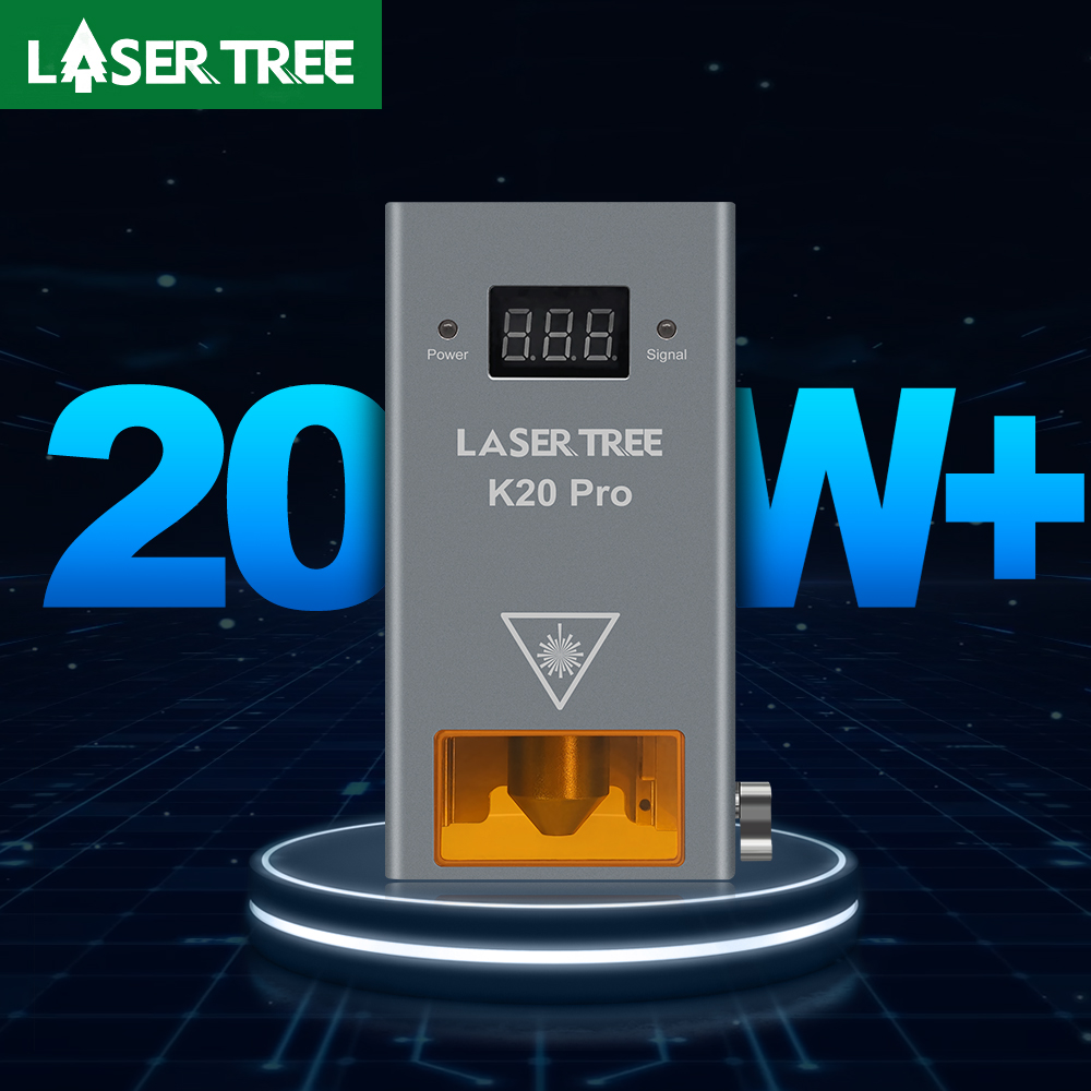 LASER TREE K20 20W Optical Pow – Metal Laser Cutter Head recenzja i cena
