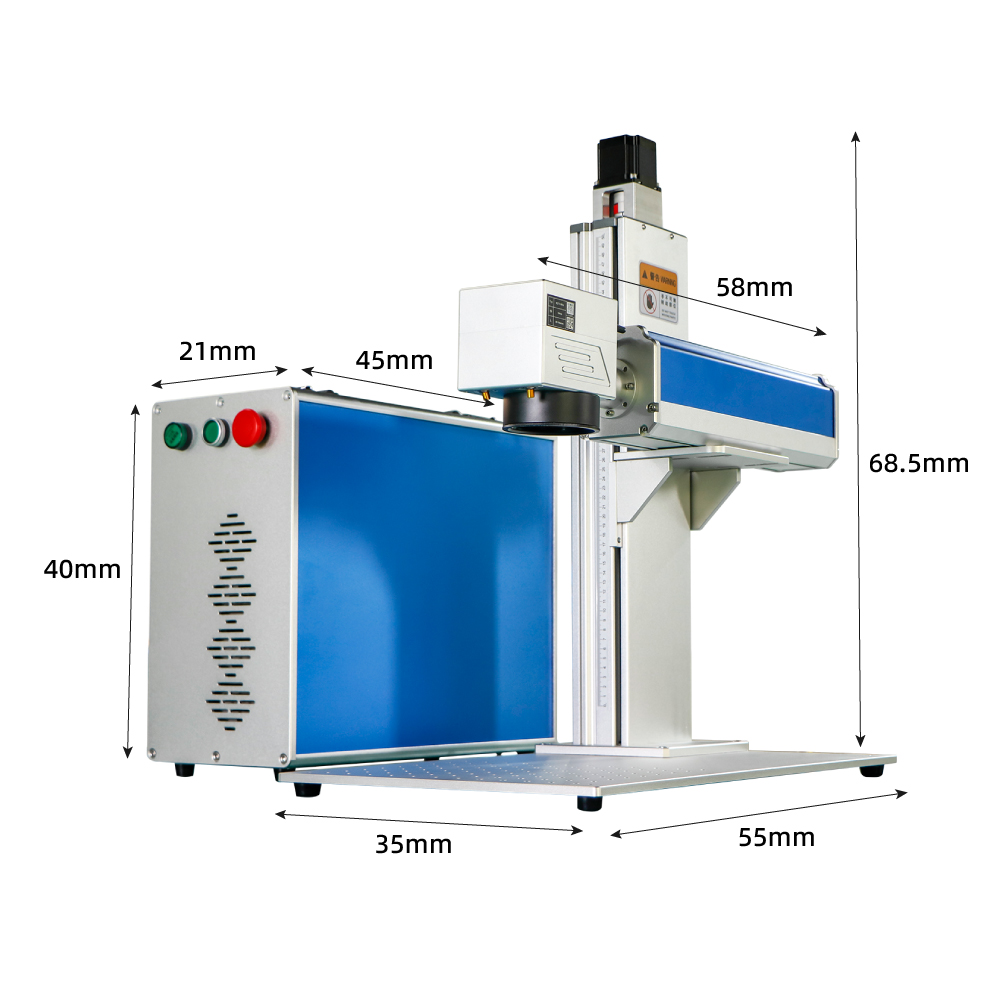 Raycus Fiber Laser Engraver Ma – Industrial Laser Marking Machine recenzja i cena