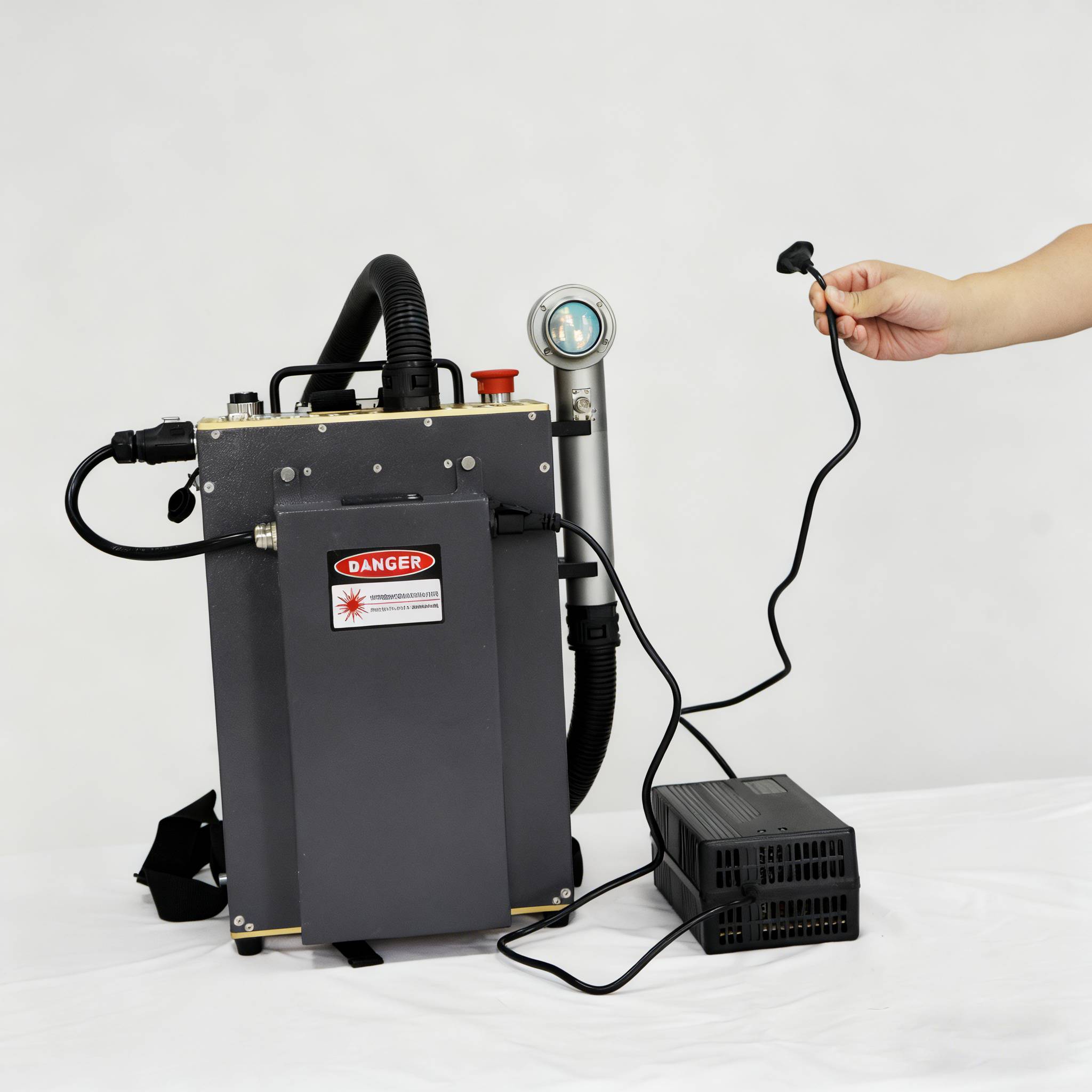 300W Backpack JPT Pulse Fiber  – Industrial Laser Paint Remover recenzja i cena