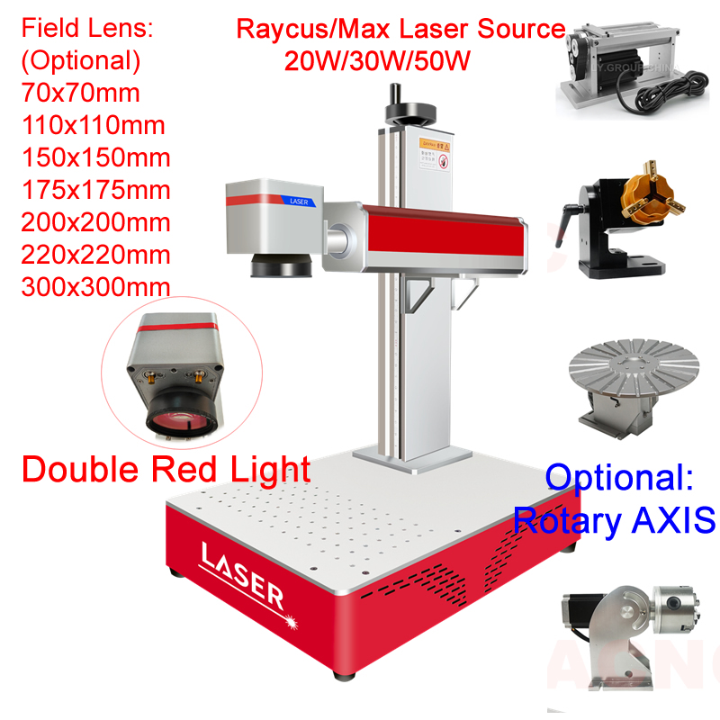 50W Raycus Fiber Laser Marking – Industrial Laser Marking Machine recenzja i cena
