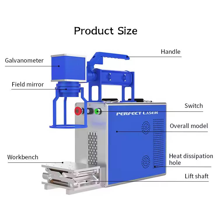 20W/30W/50W S4 Fiber Laser Mar – Industrial Laser Marking Machine recenzja i cena