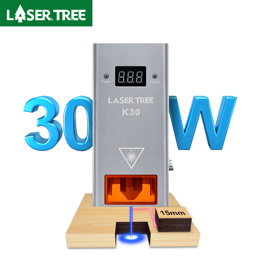 LASER TREE K30 30W Optical Pow – Metal Laser Cutter Head recenzja i cena