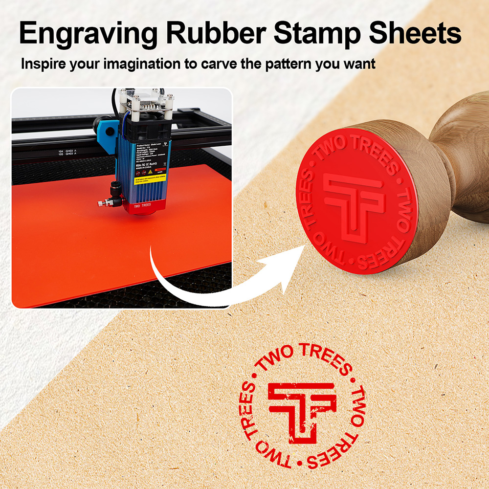TwoTrees Laser Engraver Rubber – Laser Marking Machine recenzja i cena