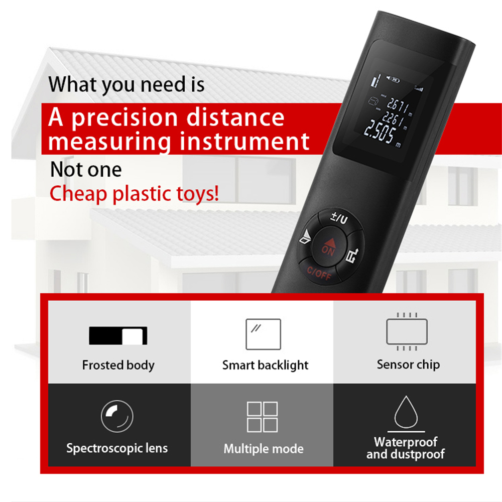 40M Laser Distance Meter Laser – Industrial Laser Training recenzja i cena
