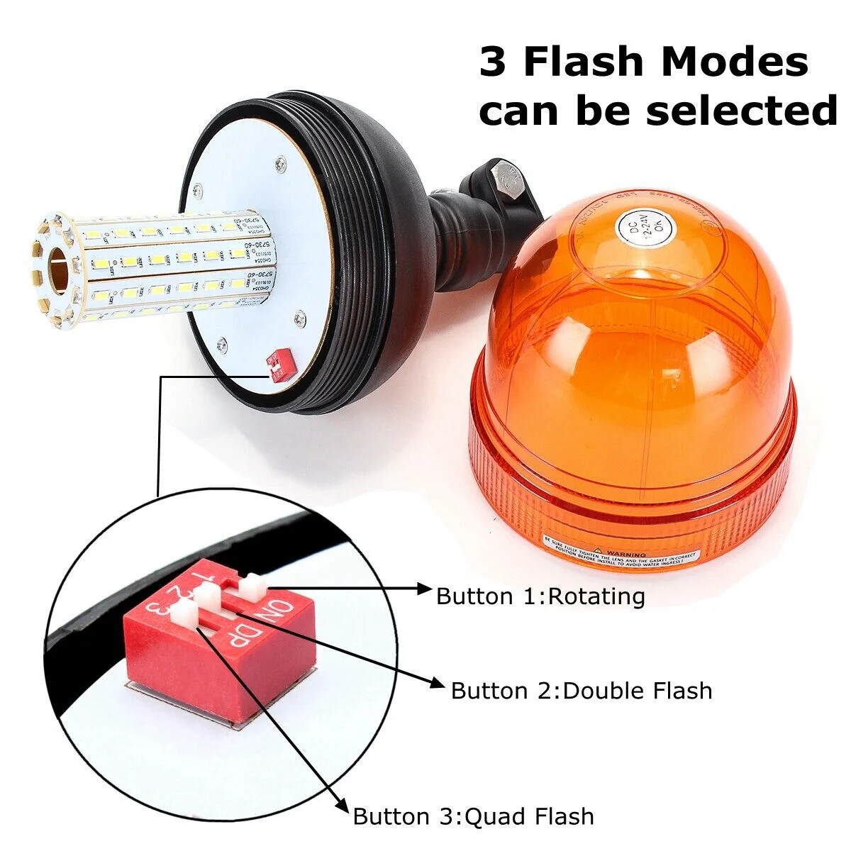 1/2pcs 12V 24V 60 LED Amber Tr – Industrial Laser Pointer 24V recenzja i cena