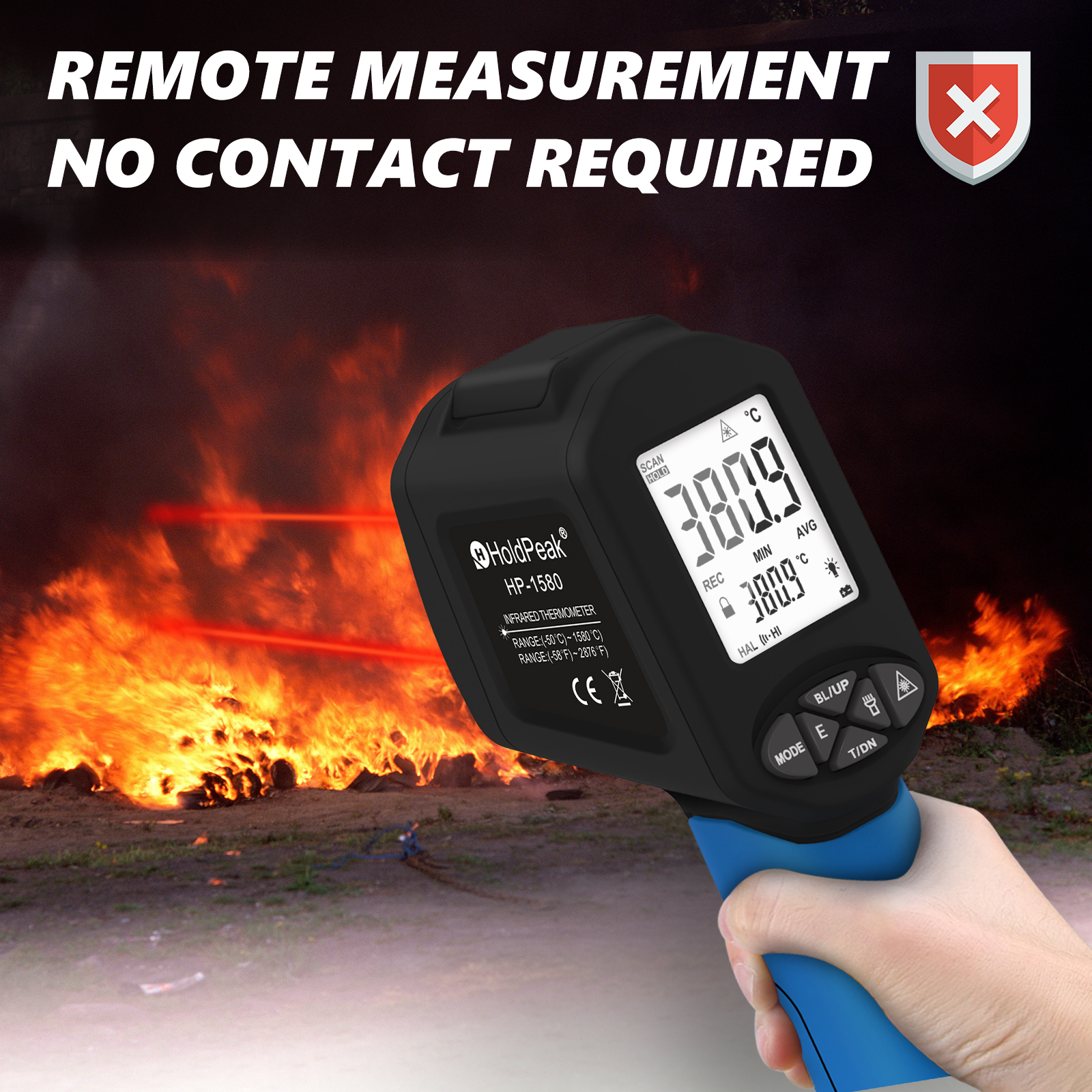 Industrial Infrared Thermomete – Industrial Laser Thermometer Gun recenzja i cena