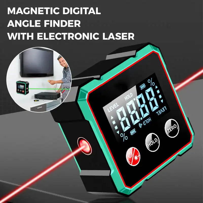 Magnetic Digital Angle Finder  – Industrial Laser Alignment Tool recenzja i cena