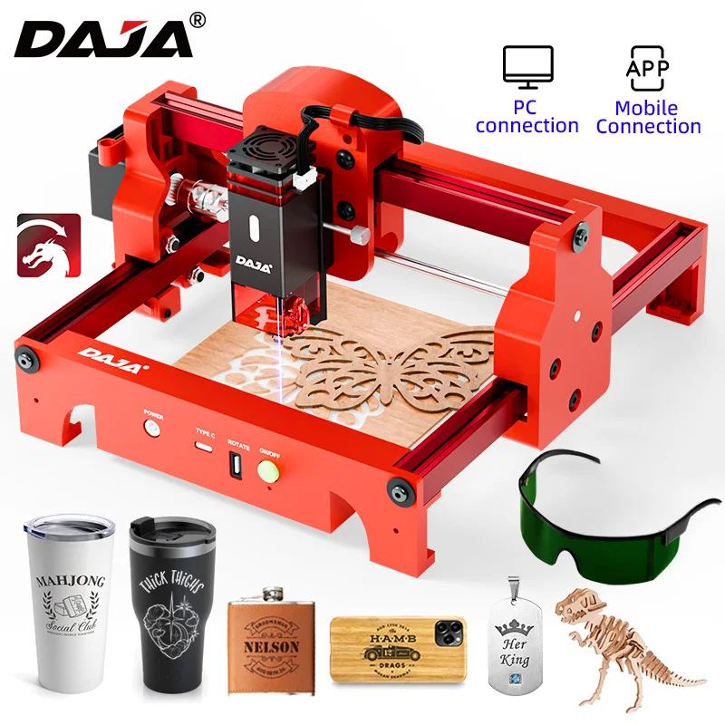 DAJA A7 Laser Engraver 5W Mini – Fiber Laser Cutting Machine recenzja i cena