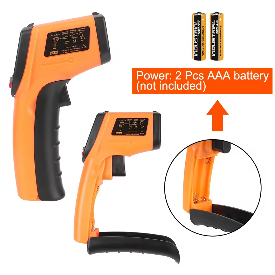New T600 T600A Digital Infrare – Industrial Laser Thermometer Gun recenzja i cena