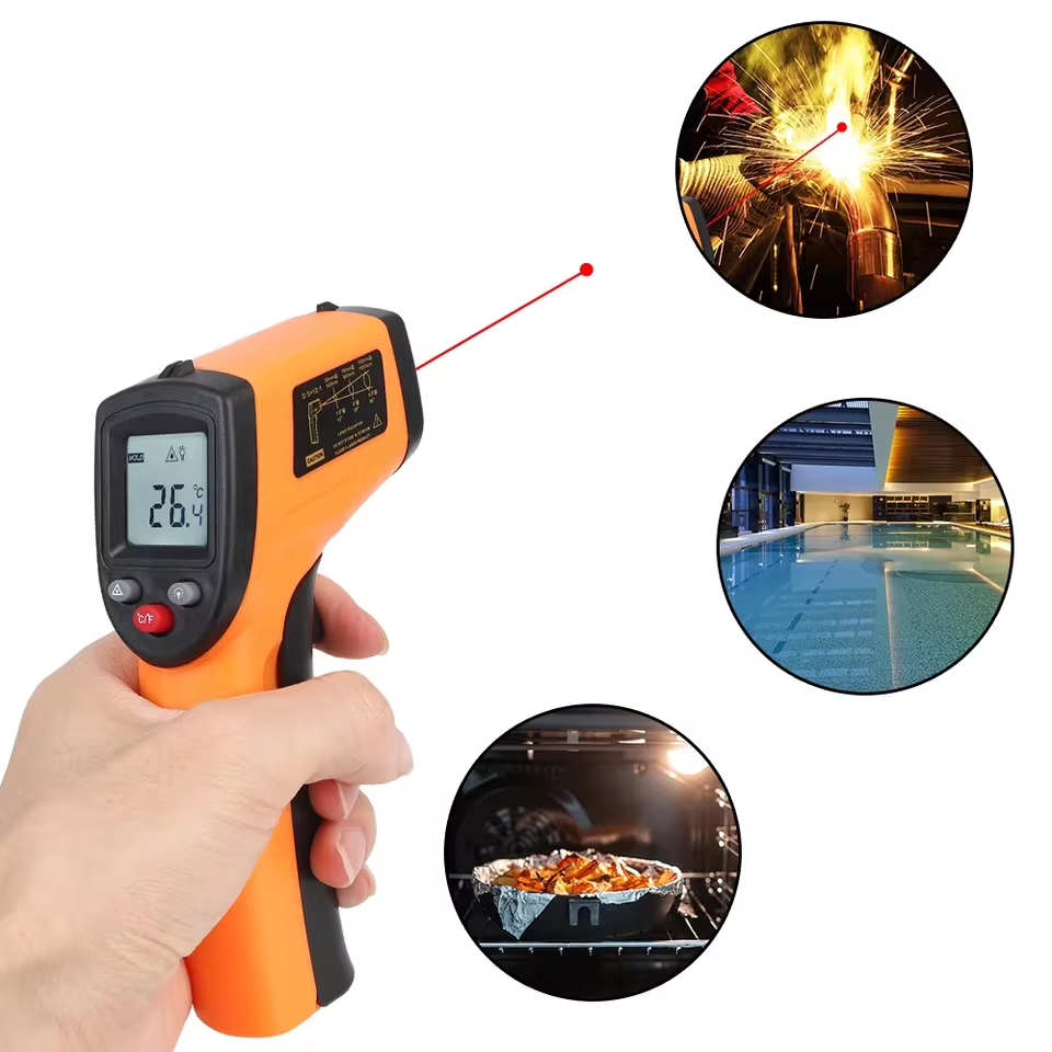 New T600 T600A Digital Infrare – Industrial Laser Thermometer Gun recenzja i cena