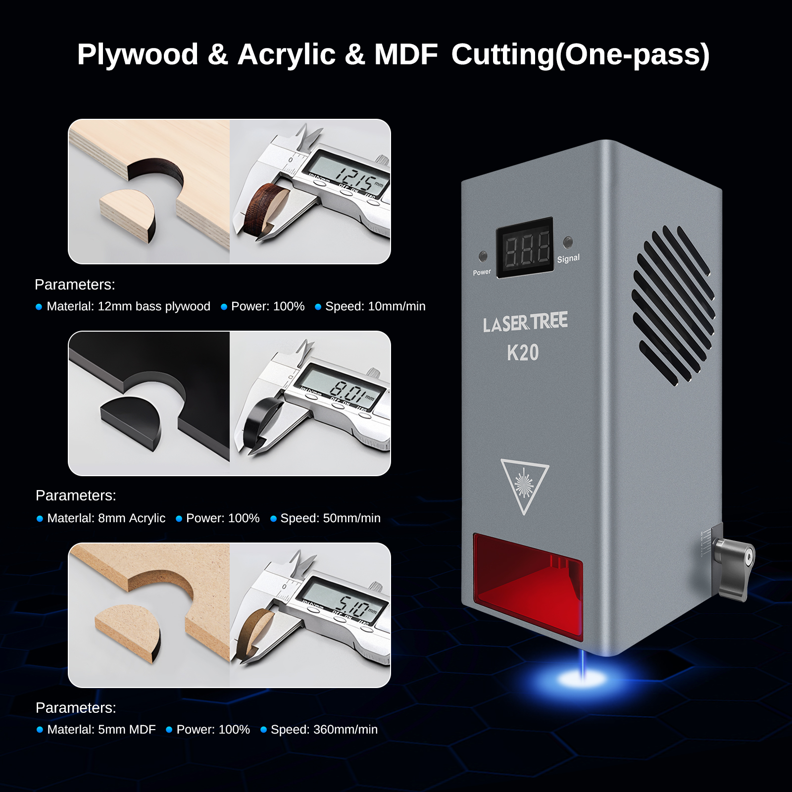 LASER TREE Laser Module 10W/20 – Industrial Laser Pointer 24V recenzja i cena