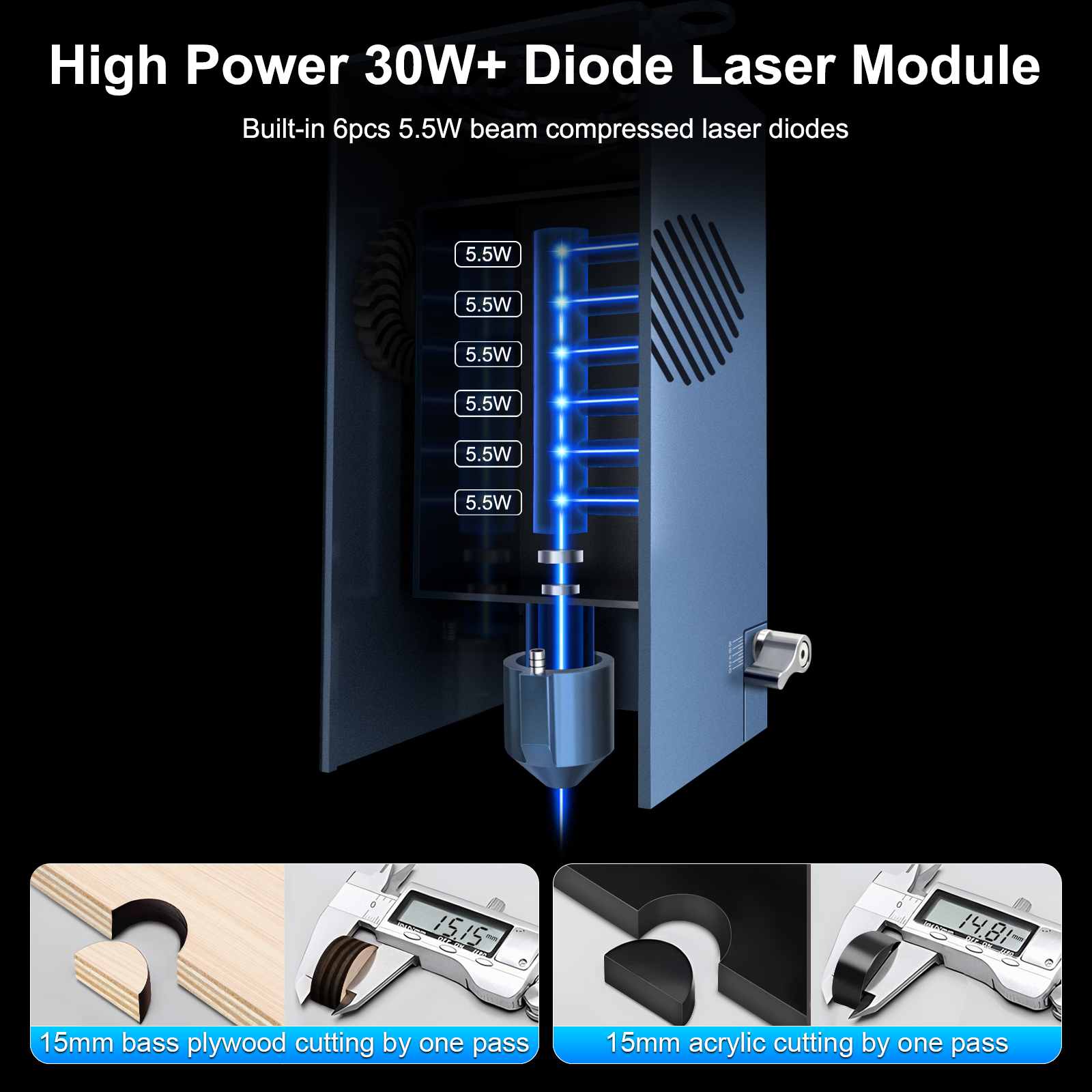 LASER TREE Laser Module 10W/20 – Industrial Laser Pointer 24V recenzja i cena