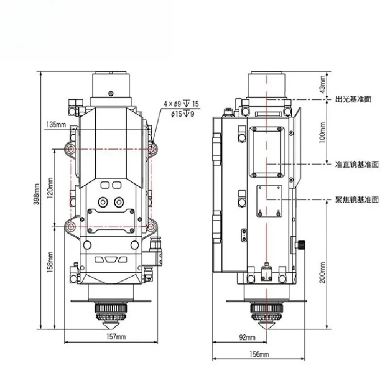 Hot 8KW 8000W LCM08B Intellige – Metal Laser Cutter Head recenzja i cena