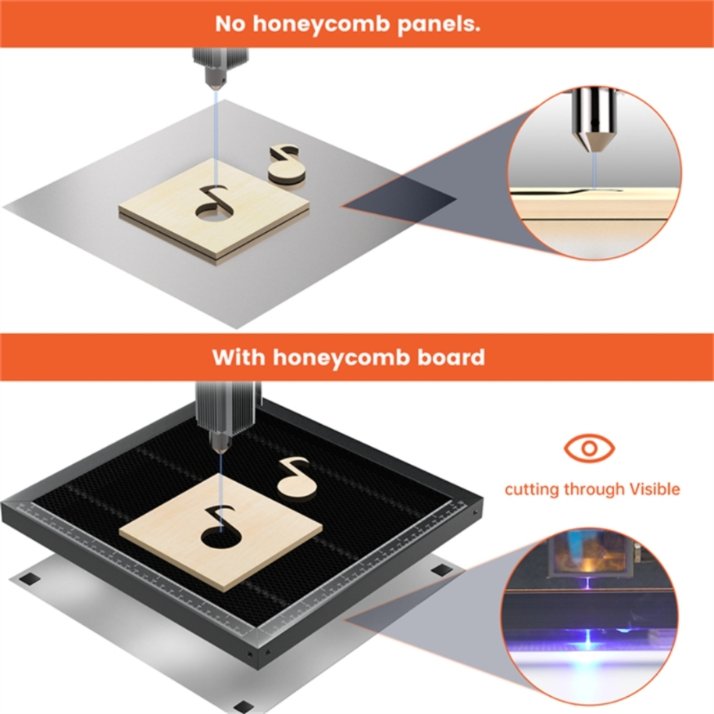 ACMER Working Table 260*215mm  – Honeycomb Laser Bed recenzja i cena