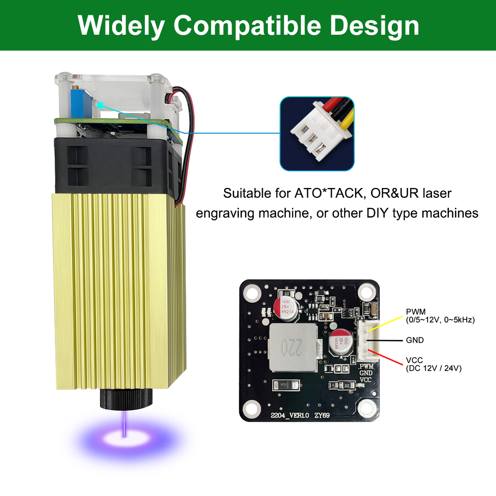 LASER TREE 4W 5W Laser Module  – Industrial Laser Pointer 24V recenzja i cena