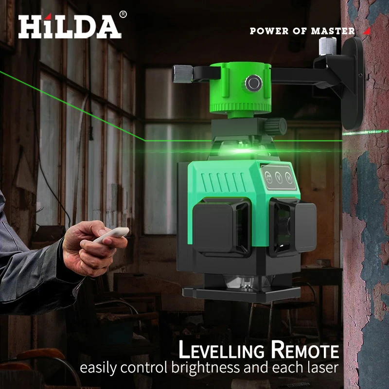 HILDA 12/16 Lines Green Laser  – Industrial Laser Alignment Tool recenzja i cena