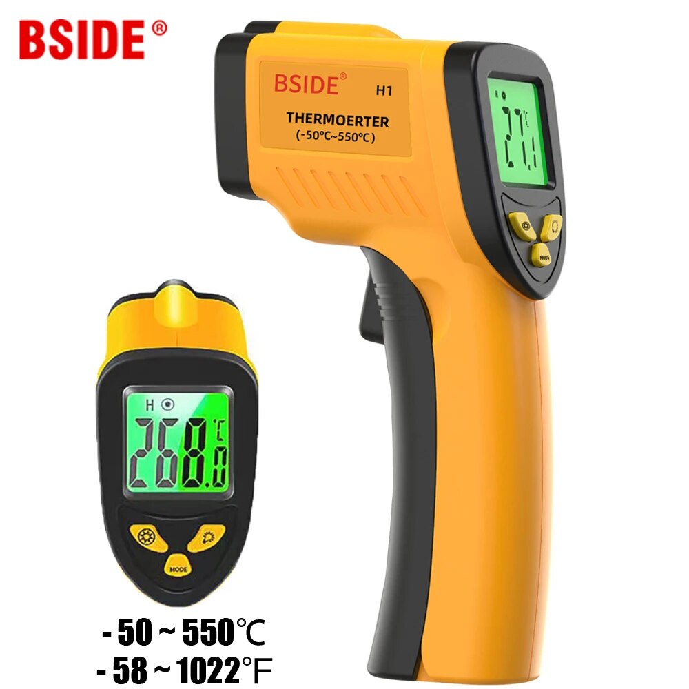 Digital Infrared Thermometer - – Industrial Laser Thermometer Gun recenzja i cena