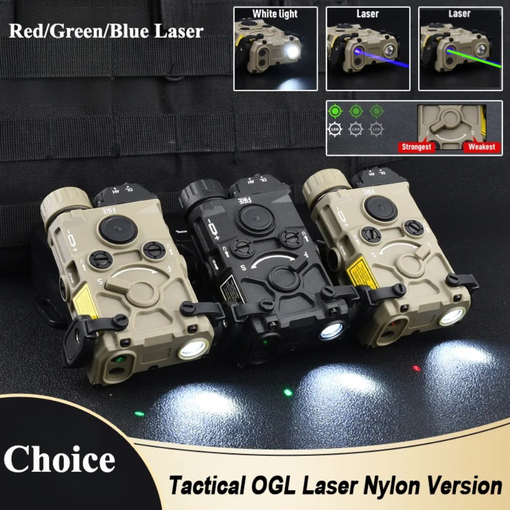 Tactical OGL Nylon Plastic LED – Industrial Laser Gun recenzja i cena