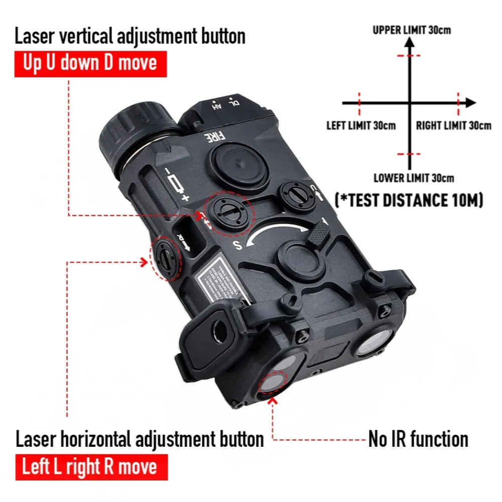 Tactical OGL Nylon Plastic LED – Industrial Laser Gun recenzja i cena