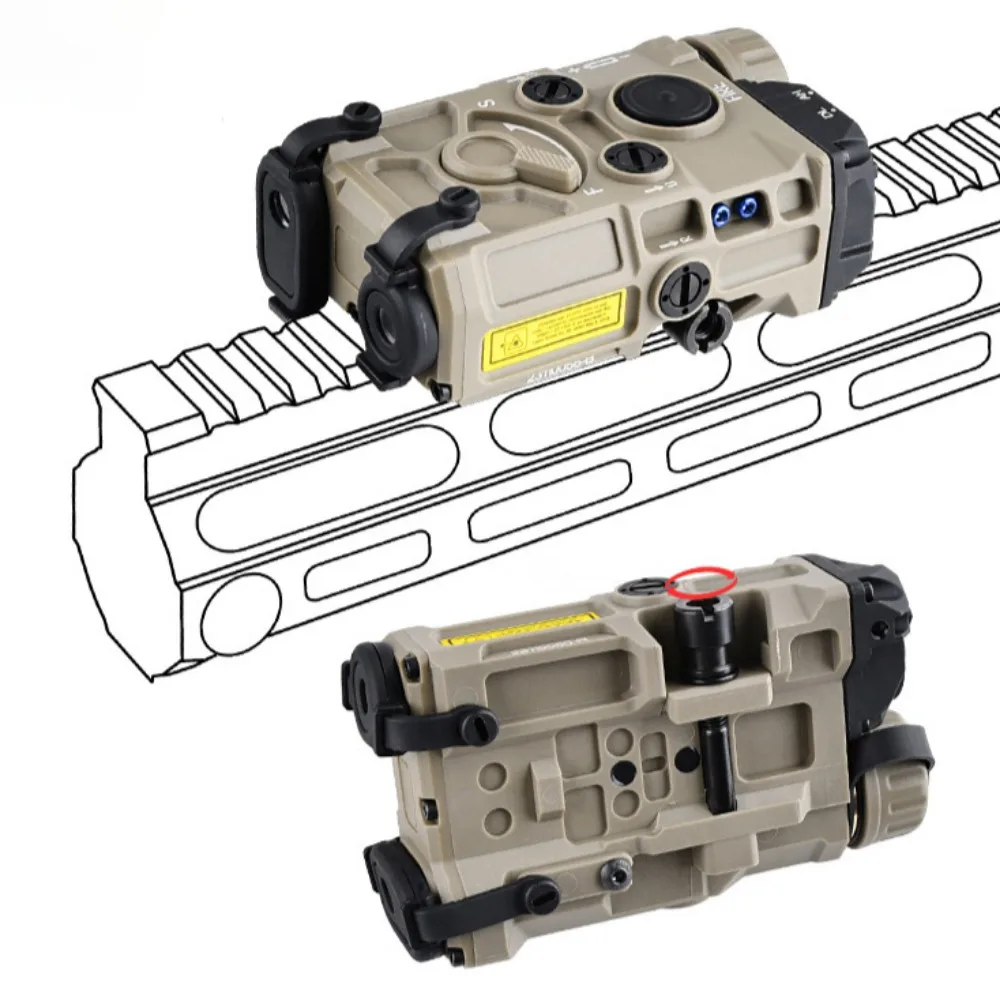 Tactical OGL Nylon Plastic LED – Industrial Laser Gun recenzja i cena