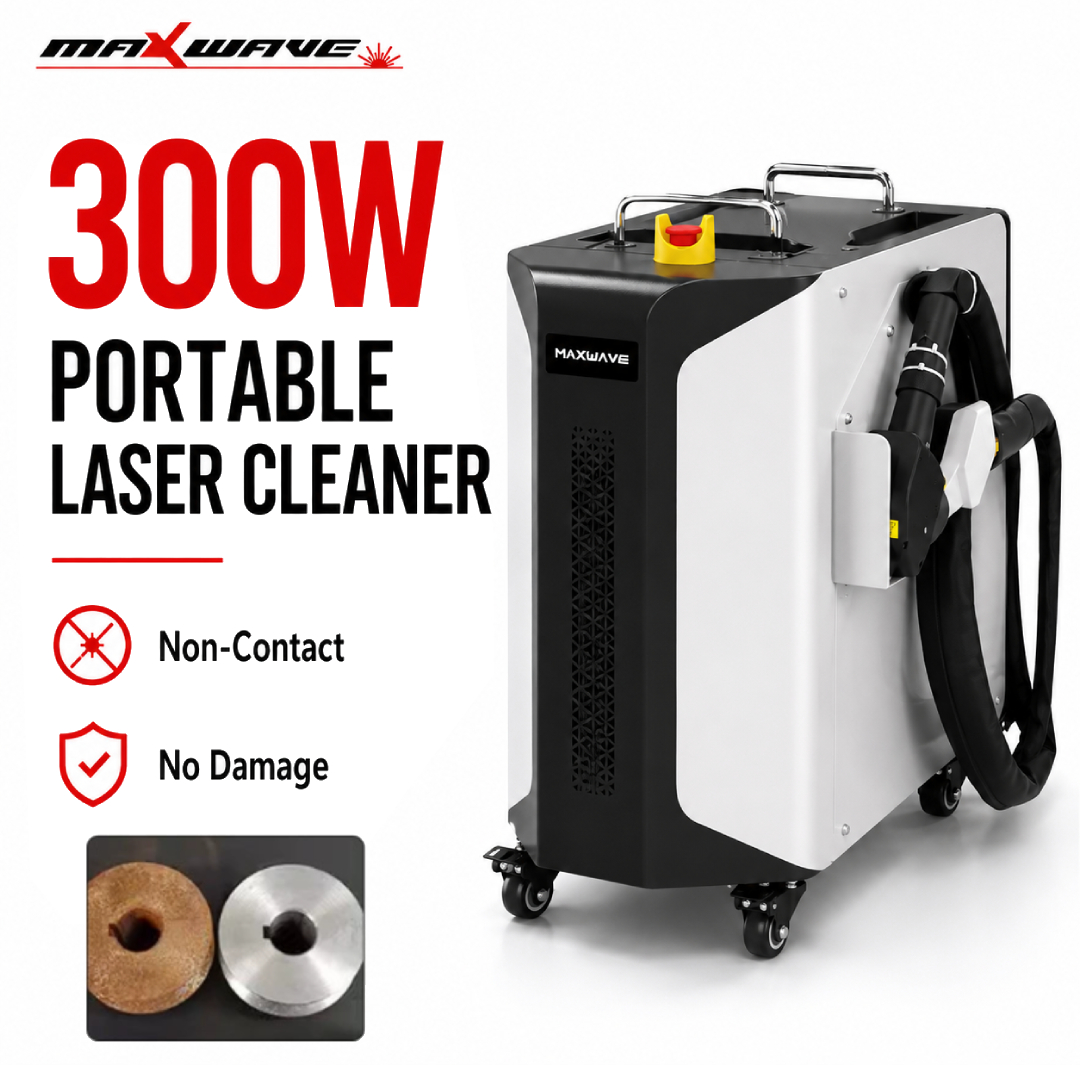 Maxwave 300W Laser Cleaner Por – Industrial Laser Paint Remover recenzja i cena