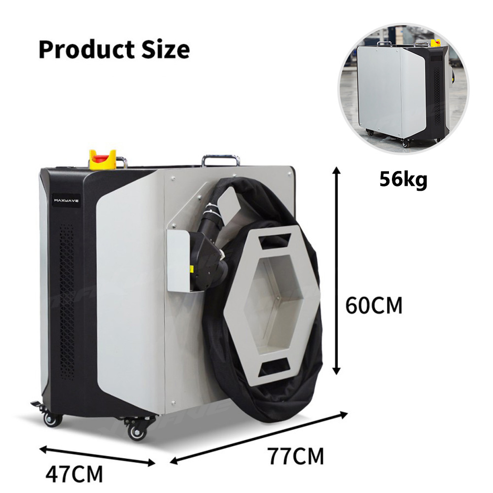 Maxwave 300W Laser Cleaner Por – Industrial Laser Paint Remover recenzja i cena