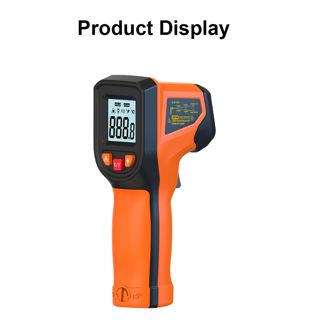 T600 T600A Digital Infrared Th – Industrial Laser Thermometer Gun recenzja i cena