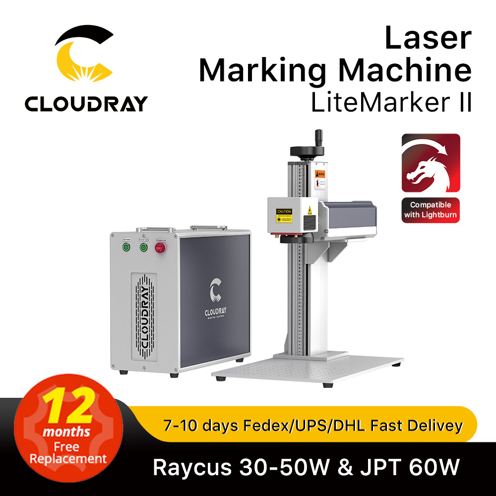 Cloudray Raycus & JPT 30/50/60 – Industrial Laser Marking Machine recenzja i cena