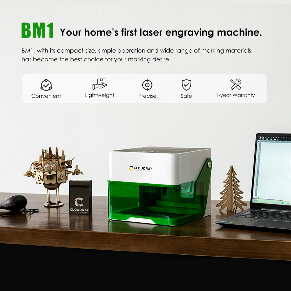 Cloudray Laser Engraver BM1 Ma – Laser Marking Machine recenzja i cena