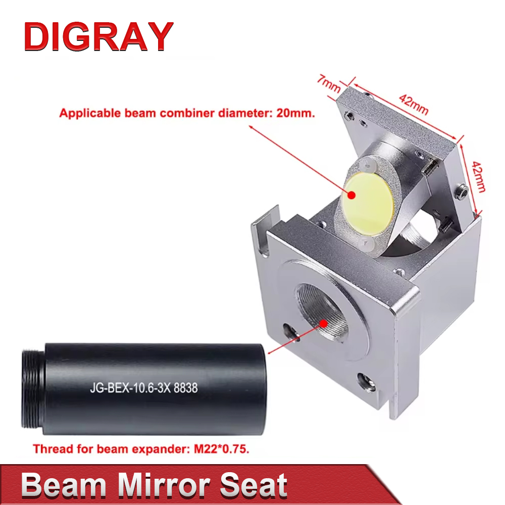DIGRAY CO2 Laser Beam Mirror S – Laser Beam Expander recenzja i cena