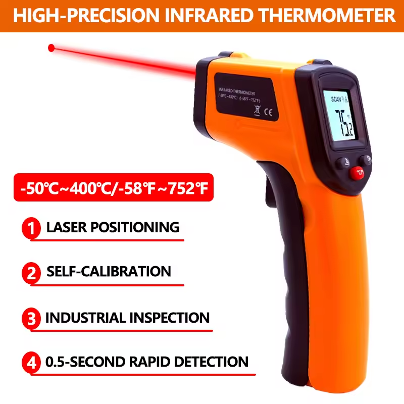 Handheld Infrared Thermometer  – Industrial Laser Thermometer Gun recenzja i cena