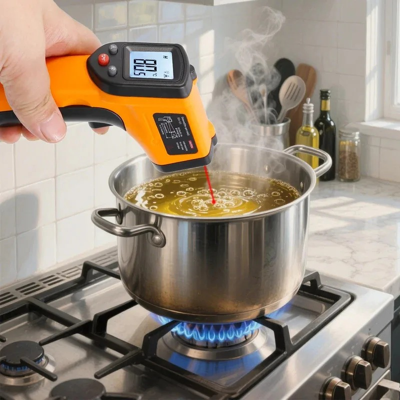Handheld Infrared Thermometer  – Industrial Laser Thermometer Gun recenzja i cena