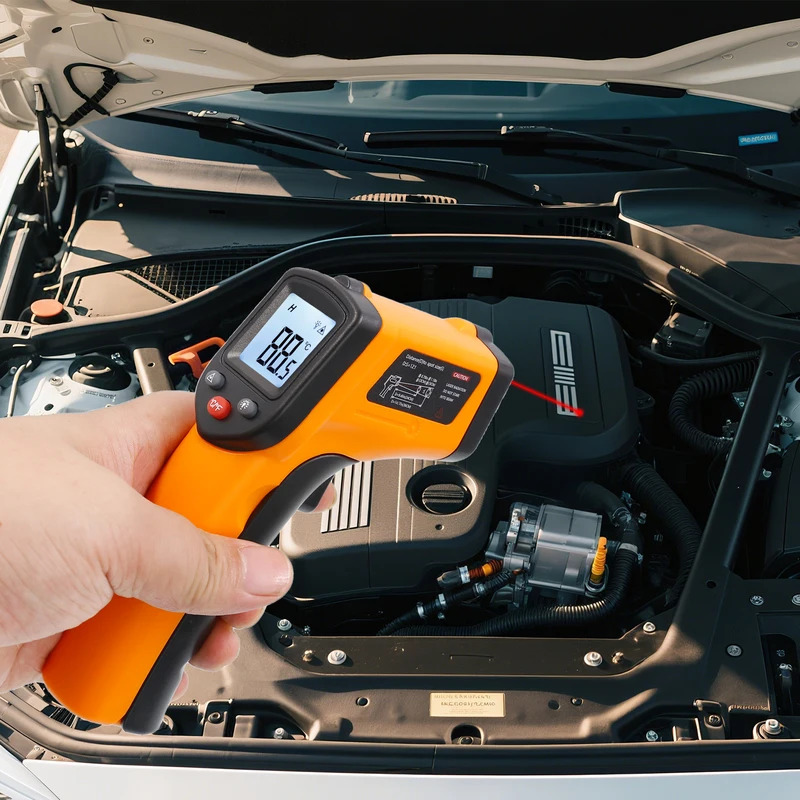 Handheld Infrared Thermometer  – Industrial Laser Thermometer Gun recenzja i cena