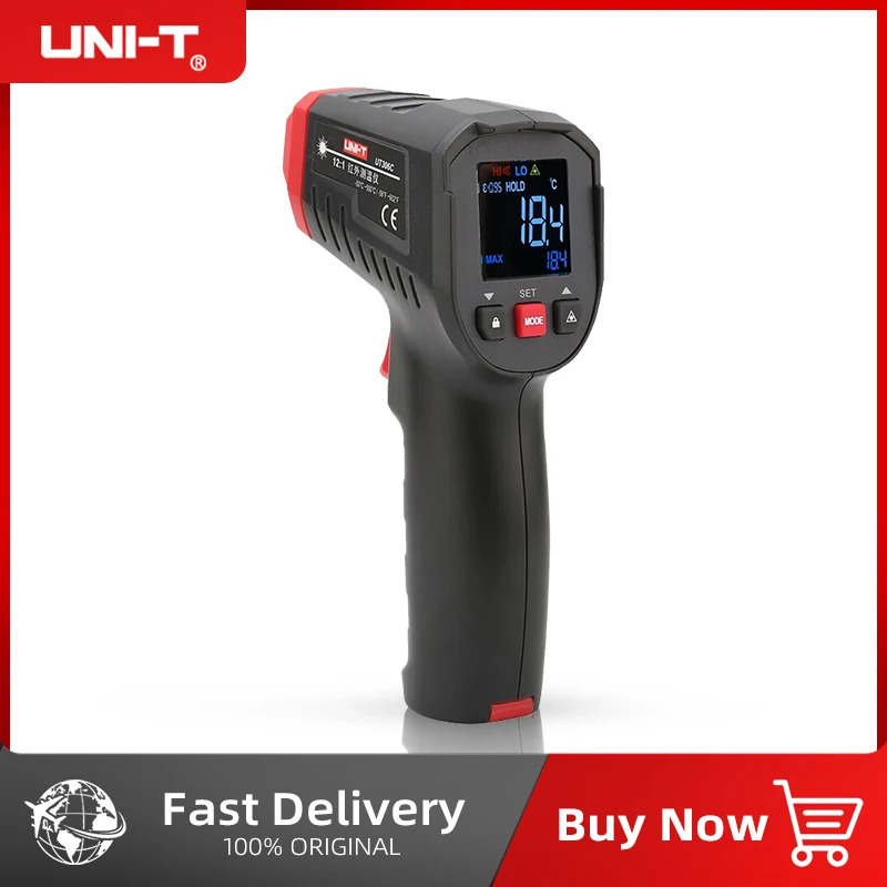 UNI-T Digital Thermometer Non- – Industrial Laser Thermometer Gun recenzja i cena