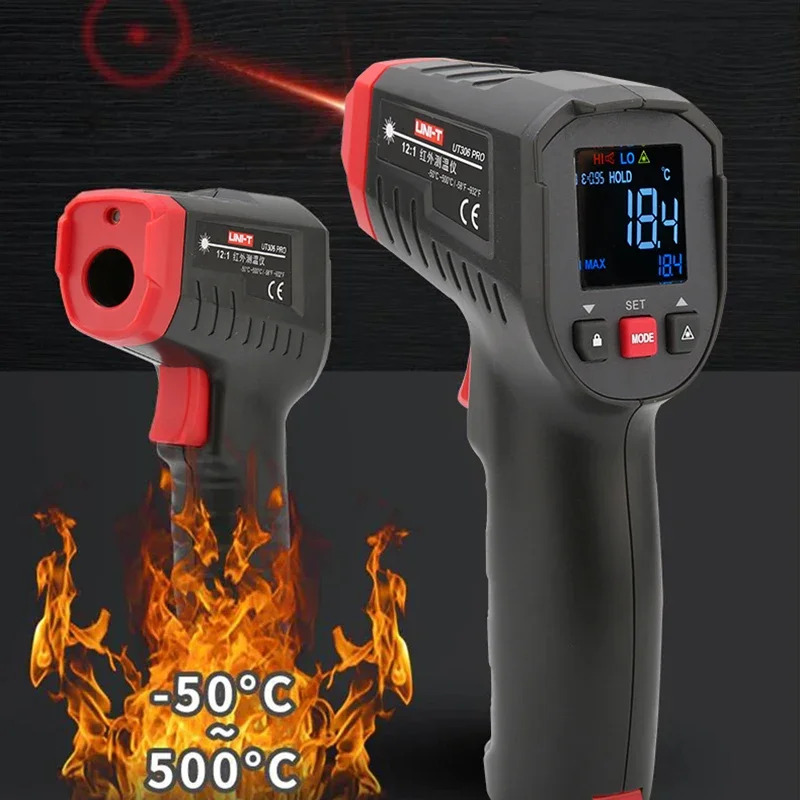 UNI-T Digital Thermometer Non- – Industrial Laser Thermometer Gun recenzja i cena