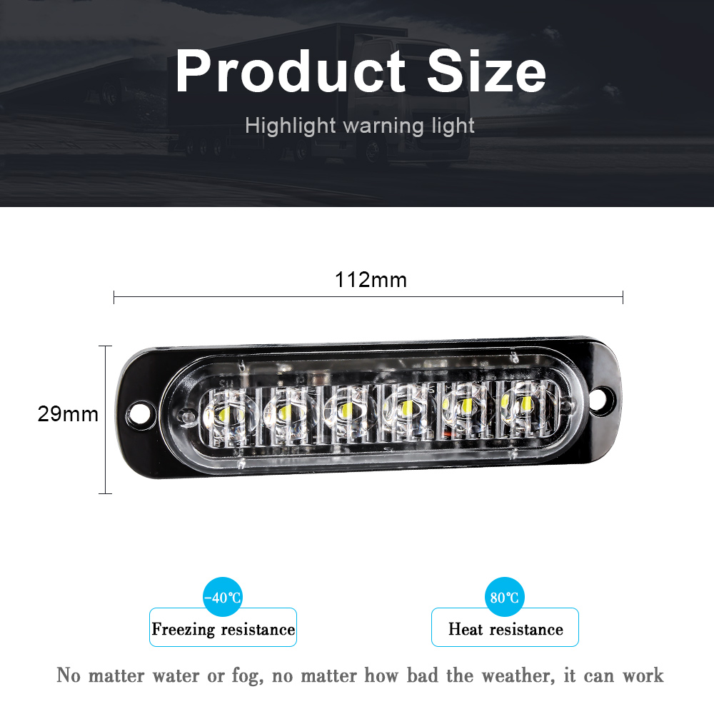 6 LED Strobe Warning Lights St – Industrial Laser Pointer 24V recenzja i cena