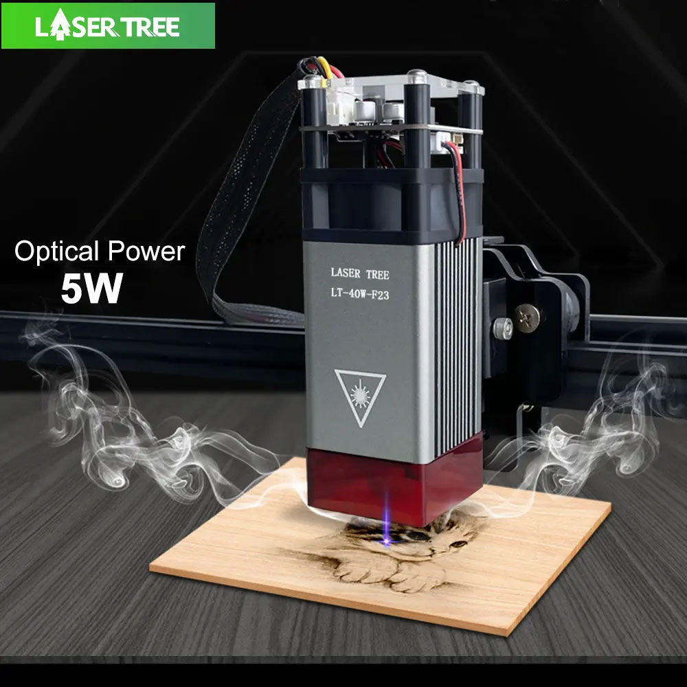 LASER TREE 4w 5W Laser Module  – Metal Laser Cutter Head recenzja i cena