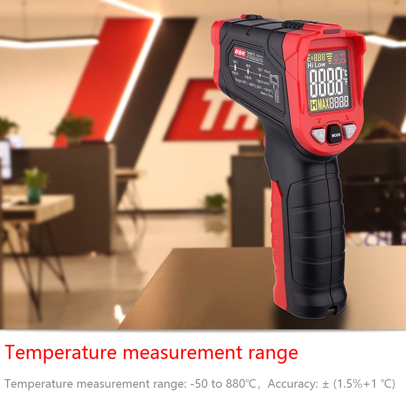 Portable Digital Laser IR LCD  – Industrial Laser Thermometer Gun recenzja i cena